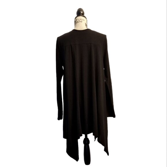 She + Sky Black Trapeze Long Sleeve Dress Size Large 1 0249 - Picture 4 of 7